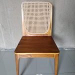 Kursi Cafe Makan Minimalis Rotan