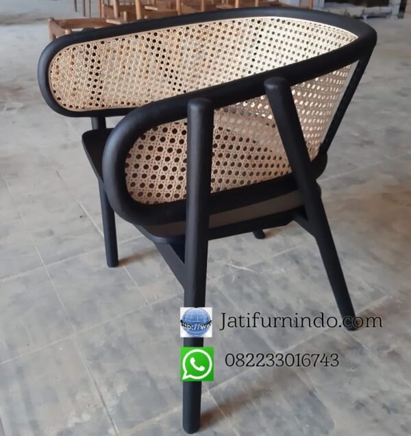 Kursi Cafe Minimalis Sandar Rotan Terbaru