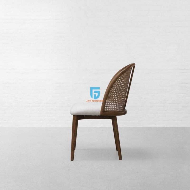 Kursi Cafe Rotan Modern Minimalis